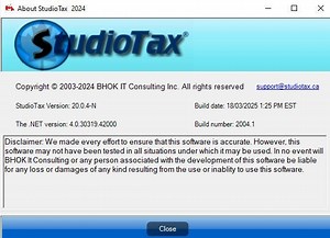2024 Studiotax now available - Page 6 - RedFlagDeals.com Forums