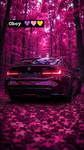 💜 Colorful BMW M5 4K Wallpapers | Purple & Orange Edition 🔥 #viral #rek #4k #bmw