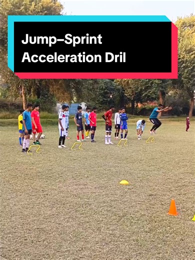Jump–Sprint Acceleration Drill for Improved Performance
