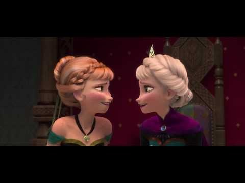 『アナと雪の女王』本編映像（チョコの香りに誘われて...）