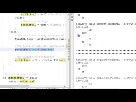 AVL - Código Parte 2 (Búsqueda + Eliminación + Rotaciones + Imprimir)