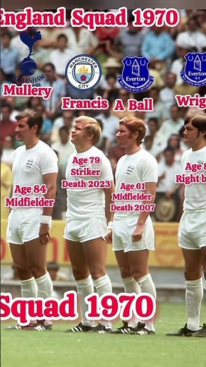 England Legends Squad 1970 🇬🇧⚽ | Bobby Moore, Charlton, Banks & Hurst