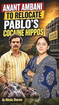 Anant Ambani’s Plan to Move Pablo Escobar’s ‘Cocaine Hippos’ | Full Story
