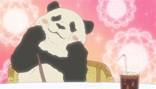 Pandas not cute anymore! (lie) #polarbearcafe #panda #fyppppppp #anime #cute