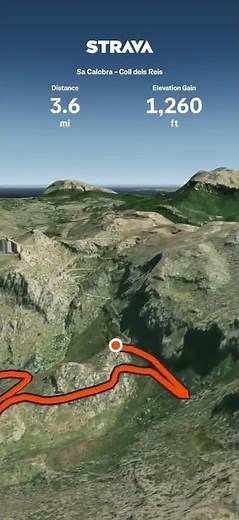 SA CALLOBRA MALLORCA CLIMB 3D MAP