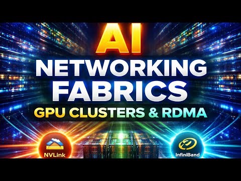 AI Networking Fabrics Explained 🔥 GPU Clusters, RDMA, InfiniBand & Data Center Architecture