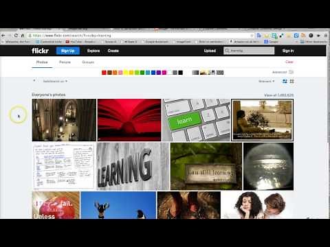 Finding and using Creative Commons images