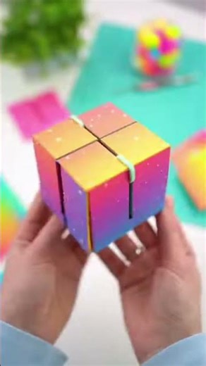 vibrant magic card #diy #diycrafts #craftyhome #homemadepapercraft #handmade #art #artandcraft