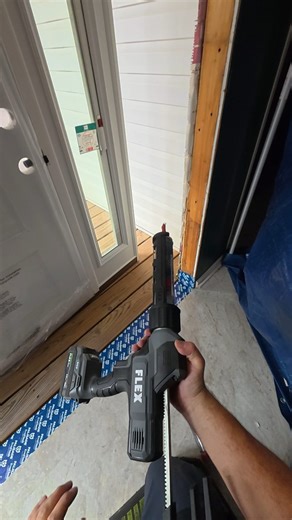 Aaron Miiller | I love a sealant that moves with the materials I'm installing. Lexel from @sashcoinc is my go-to. Door thresholds take a lot of abuse and... | Instagram