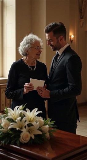 After my husband’s funeral, his brother slipped a sealed envelope into my hands, my name written neatly across the front. Inside, there was only a single key and a message that read: “Don’t trust your children. The truth is waiting…” At Robert’s funeral, his brother leaned close, pressing the envelope against my palm. “Robert wanted you to have this,” he murmured, his eyes darting away. “Open it when you’re by yourself.” Later, sitting alone in my car, my hands trembling, I tore the envelope ope