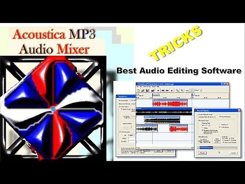 Acoustica MP3 Audio Mixer || BEST AUDIO EDITING SOFTWARE || HOW TO USE ||
