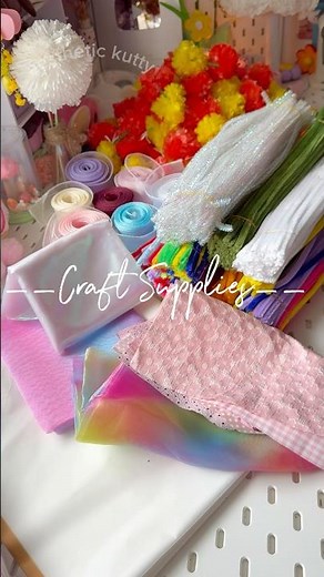 Craft supplies haul part 1 #diy #craft #shorts