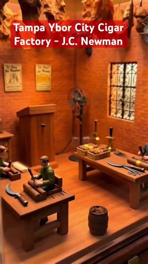 Afternoon at the Last Cigar Factory #diorama #miniature