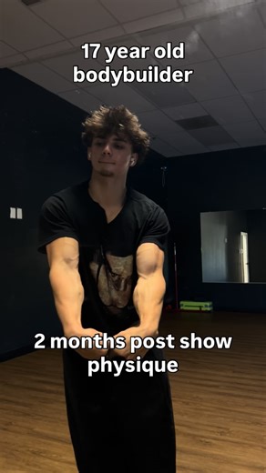 Walter Eckhardt on Instagram: "Not looking too bad 2 month post show . . . . . #gym #mrolympia2030😁 #teenbodybuilder #bodybuilding #teenfitness #bodybuilder #workout #coaching #postshow"