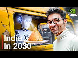 This is what INDIA will look like in 2030 Ft. NVIDIA (FUTURISTIC VLOG)
