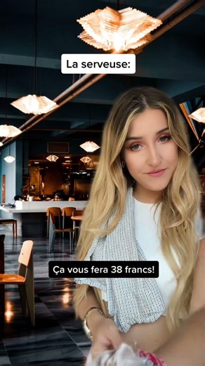 When the waitress goes a little too far 😅 #humor #funny #restaurant #switzerland