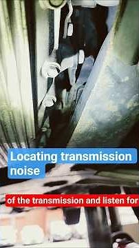 How to find a whining noise in a cvt transmission #automobile #transmissionrepair #mechanic #auto