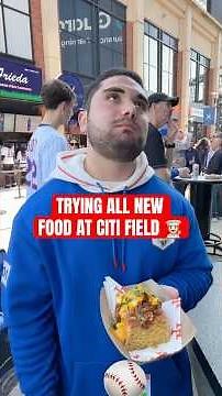 Which stadium has the best food in baseball? 🤔🏟️ #mlb #mlbfood #baseball