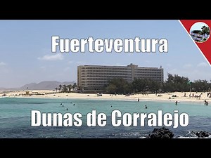 Fuerteventura - Corralejo Dunes: A magical place with a fascinating coastal landscape.