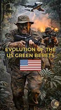 Evolution of the US Green Berets 1952 2100 🇺🇸⚡