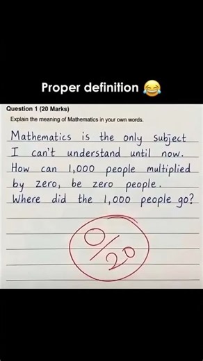 Proper definition of Mathematics.💀💀 #dothingsyoudontwanttodo