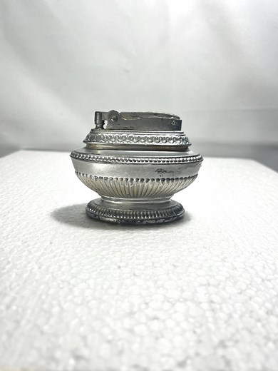 Ronson “queen Anne” Silver Plated Table Lighter – 1950s Working Wick Vintage Decor - Etsy
