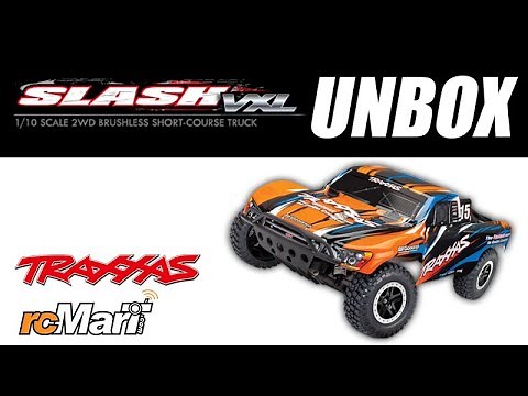 Traxxas Slash VXL LCG OrangeX Edition 1/10 RTR 2WD Short Course Truck 58076-4ORNGX Unbox!