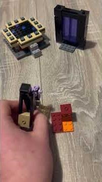 Lego Minecraft nether / end portal journey review