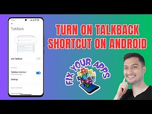 How to Turn On TalkBack Shortcut on Android