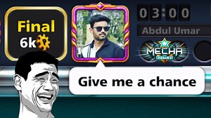 22K views · 847 reactions | 8 Ball Pool - Smart Boy Asking for Chance in Final Mecha Tournament - Don't buy 2nd Room GamingWithK YouTube Channel: https://www.youtube.com/c/GamingWithK #GamingWithK #8ballpool #MechaTournament | Gaming with K | Facebook