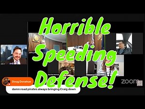 Pro Se Court Fail #13 Speeding Trial!