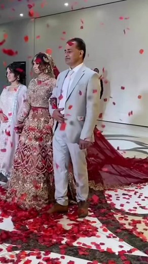 Bridal entery with parents❤️#fyp #foryou #tiktok