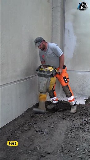Powerful Soil Compactor Machine Action 🚧⚡ #SoilCompaction #Construction #Satisfying