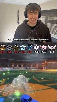 What ranks can speedflip in Rocket League?