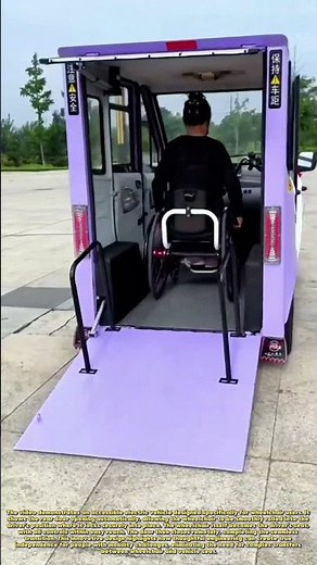Mobility Revolution: How This Vehicle Empowers Wheelchair Users