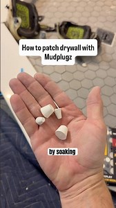 Best way to patch holes in drywall. ￼