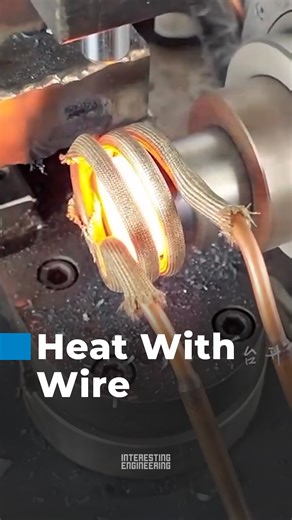 Sometimes you don't need fire to melt metal. 🎥 factory.cnc / IG | Interesting Engineering