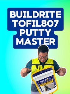 TOFIL 807 PUTTY MASTER No more surface imperfections with TOFIL 807 Putty Master! Perfect for wood, concrete, and even painted walls, this versatile putty ensures a smooth finish and excellent workability for all your drywall projects. Achieve professional results every time! #TOFIL807 #HomeImprovement #Buildrite #puttymaster #dailydoseofconstruction #DrywallFinishing #Drywall #magtanongparasigurado #pinoyengineer #HomeRenovation | Daily Dose of Construction