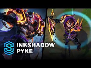 Inkshadow Pyke Skin Spotlight - Pre-Release - PBE Preview - League of Legends