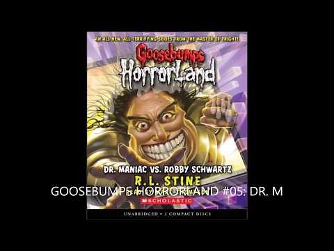audiobook Goosebumps HorrorLand #5: Dr. Maniac vs. Robby Schwartz 1-24