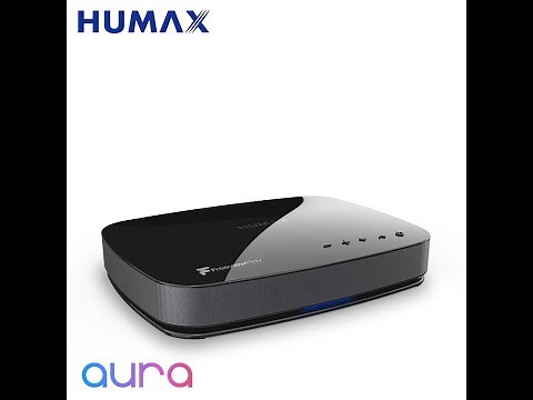 Humax FVPAURA4KGTR1TB 1TB (1000GB) 4K Freeview Play Android TV Recorder UNBOXING