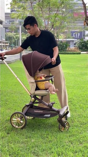 The most transforming stroller: bassinet, seat, high chair & reversible. Switch freely, never idle!