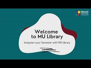 Welcome to MU Library!