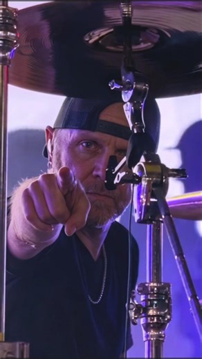 Lars Ulrich Drum Set fot Metallica in New Zealand | #concert #auckland #music #rock #song #metal