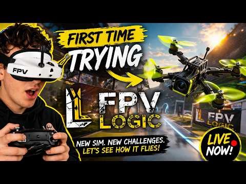 First Time Trying FPV LOGIC | Is It Any Good?