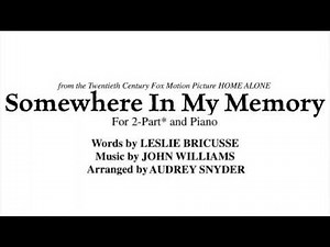 Somewhere In My Memory - Alto