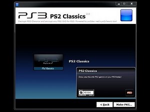 GUI convert PS2 to XMB