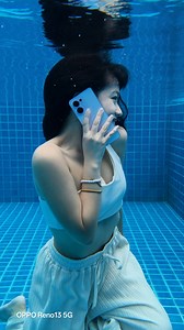 15K views · 9K reactions | Waterproof makeup + waterproof selfies? Now that’s a splash!   With the OPPO Reno13 Series’ IP69 Underwater Photography feature, capture #ClearUnderwater pics and vids, and keep your pool glam on point. #OPPOReno13Series5G Coming soon, on January 31. #OPPOAIPhone #ReliveTheVibe #PerfectCoreMemories #FindYourMatch #GatebreakMemories | OPPO | Facebook