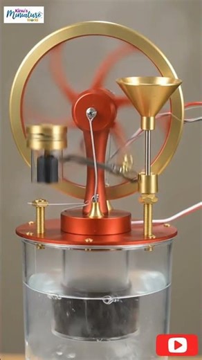 Low Temperature Stirling engine tank model: The PERPETUAL energy machine you've always dreamed of!