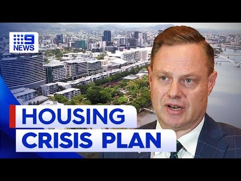Council unveils new plan to ease Queensland’s housing crisis | 9 News Australia